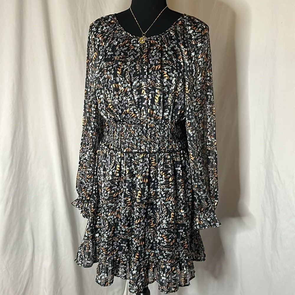 NWOT DIZZY LIZZY long sleeve dress